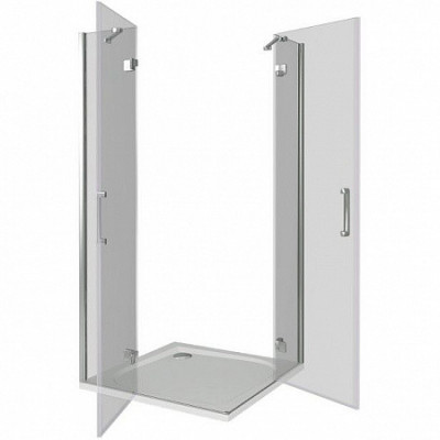 Душевой уголок 90х90х185см хром GoodDoor Saturn СА00014