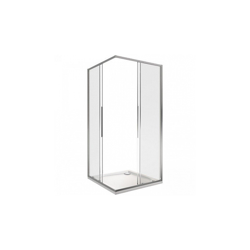 Душевой уголок 90х90х195см хром GoodDoor Idea ИД00016