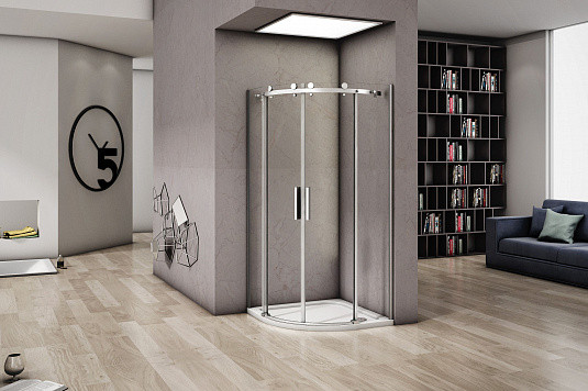 Душевой уголок 90х90х195см хром GoodDoor Altair АЛ00007