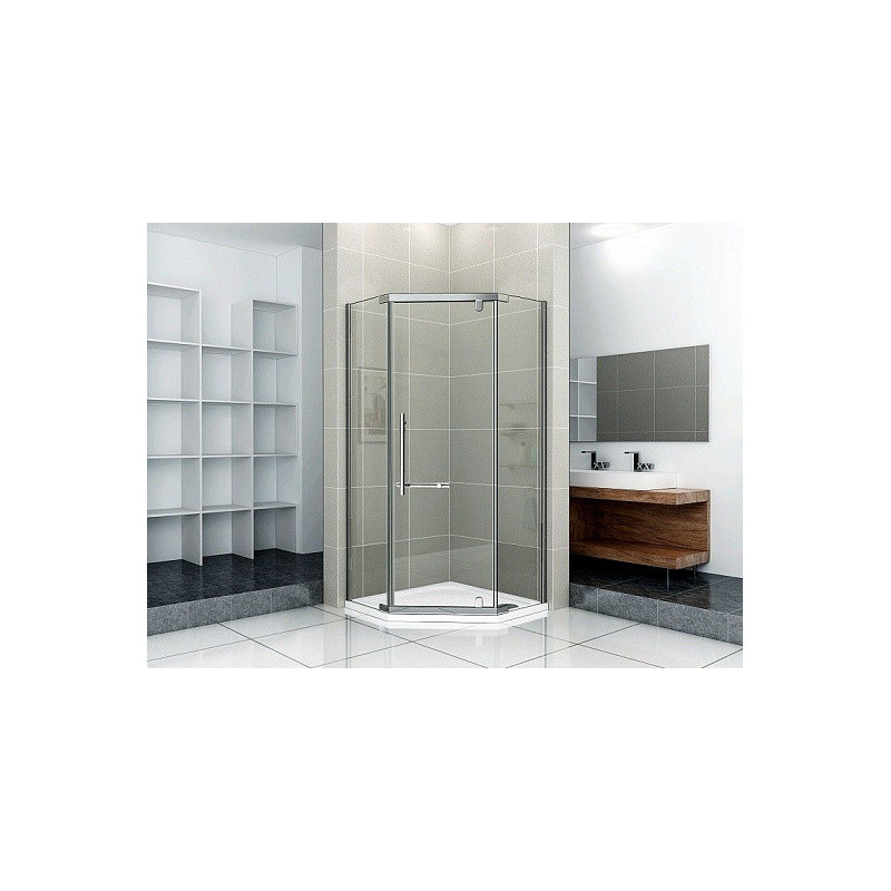 Душевой уголок 90х90х185см хром GoodDoor Orion ОР00031