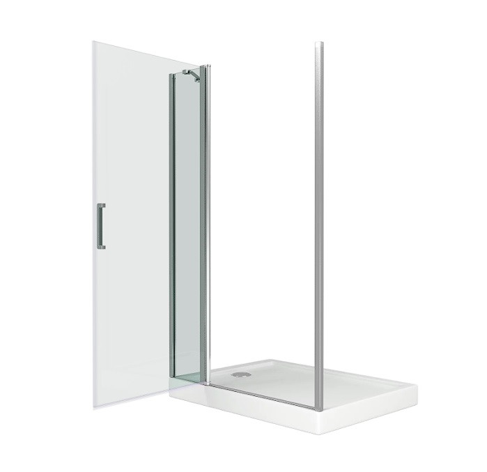 Душевая дверь 140х185см хром GoodDoor Pandora ПД00074