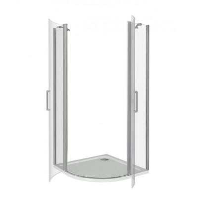 Душевой уголок 80х80х185см хром GoodDoor Pandora ПД00077