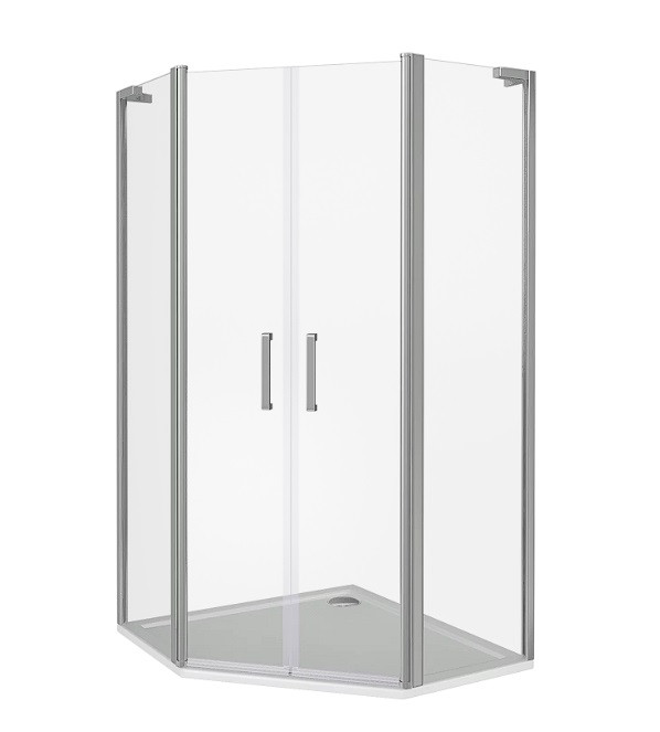 Душевой уголок 90х90х185см хром GoodDoor Pandora ПД00058