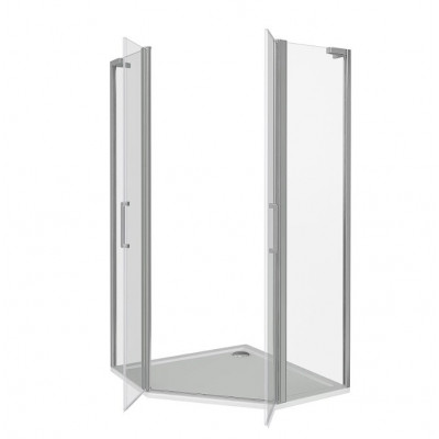 Душевой уголок 90х90х185см хром GoodDoor Pandora ПД00058