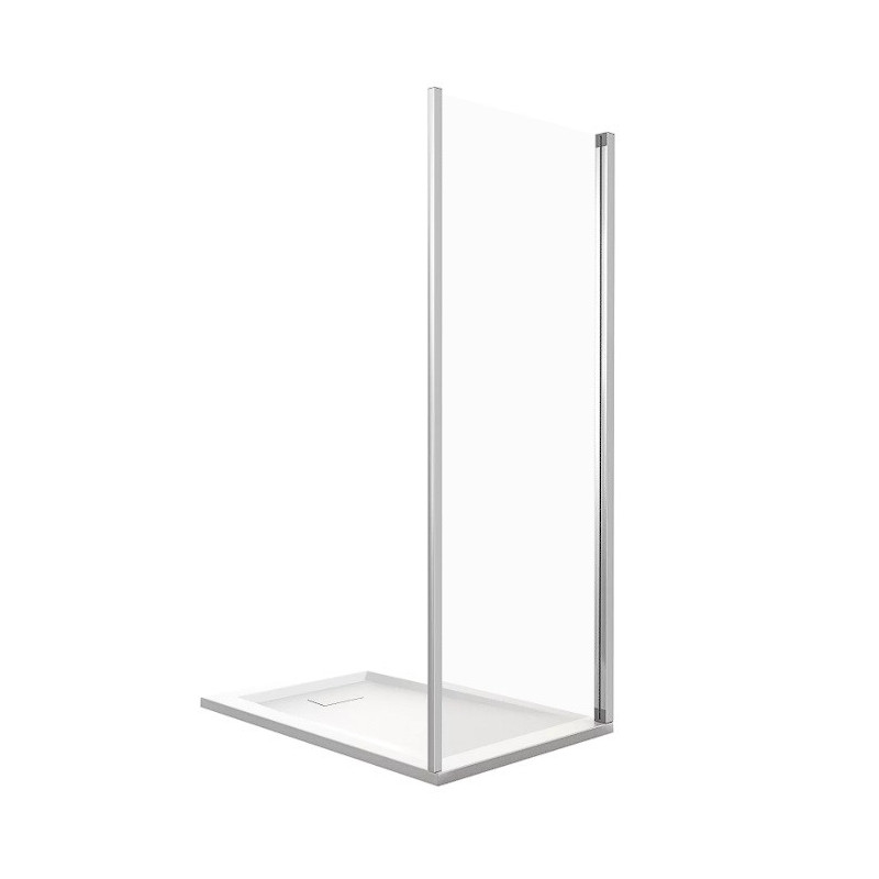 Боковая часть 100х185см хром GoodDoor Lira ЛИ00011