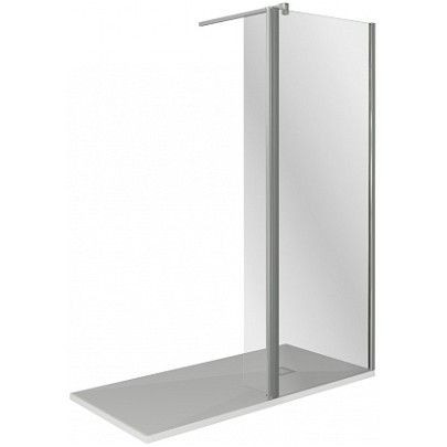 Душевая перегородка 90х195см хром GoodDoor Walk In ВИ00025