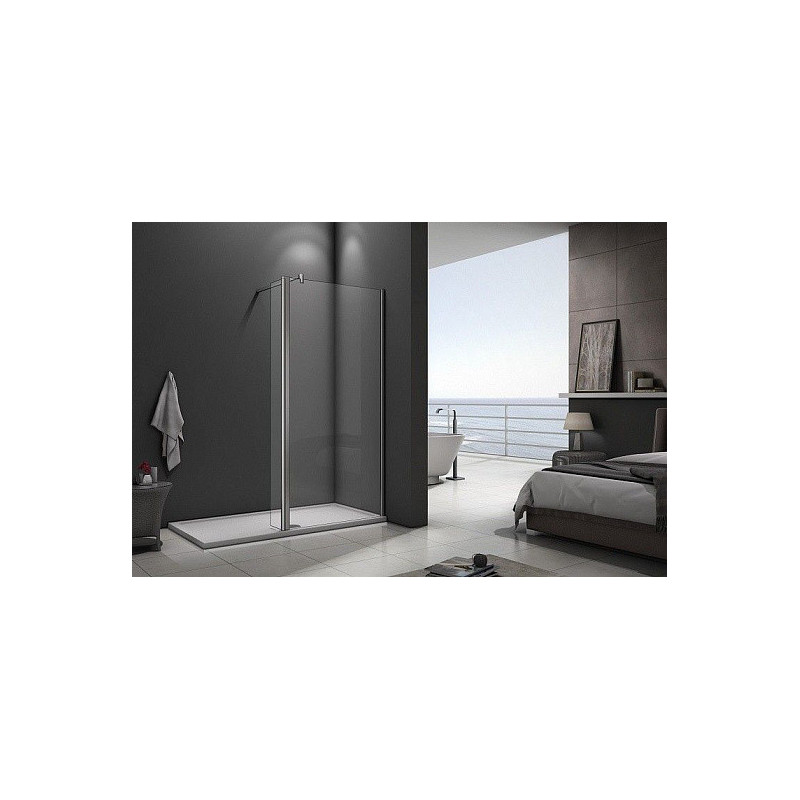 Душевая перегородка 100х195см хром GoodDoor Walk In ВИ00026
