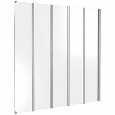 Душевая шторка на ванну 120х140см хром GoodDoor Screen ПД00082