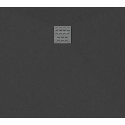 Душевой поддон из искусственного мрамора 100х80см черный GoodDoor Essentia 2 ЛП00222