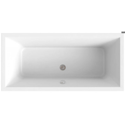 Ванна из литьевого мрамора белая 170x80см Good Door Мадрид ВА00006