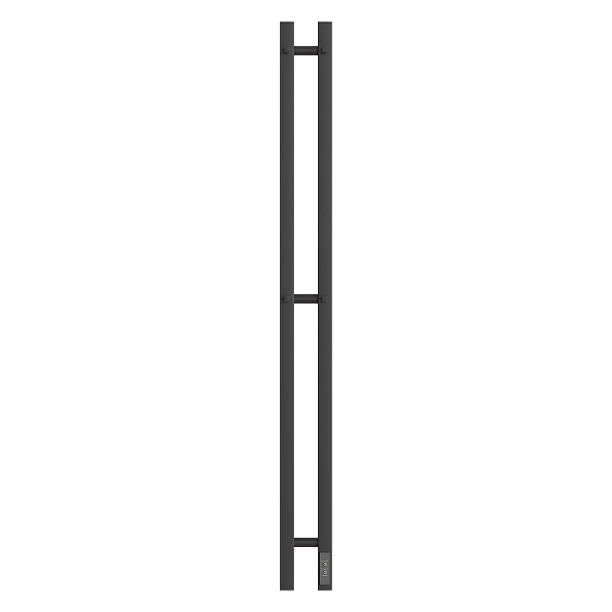 Полотенцесушитель электрический Point PN13812B П3 80x1200, диммер справа, черный