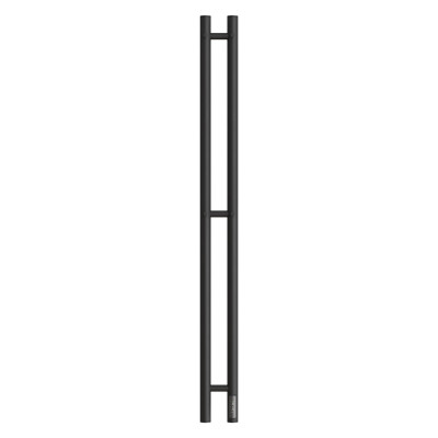 Полотенцесушитель электрический Point, черный PN12812B П3 80x1200, диммер справа, черный