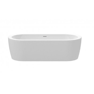 Акриловая ванна белая 180x80см Cezares SLIM CENTRAL-180-80-60-W37-SET