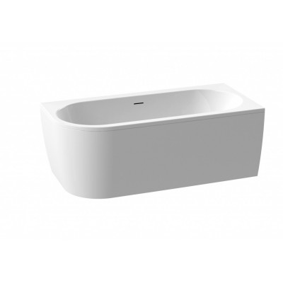 Акриловая ванна белая 180x80см правая Cezares SLIM CORNER-180-80-60-R-W37-SET