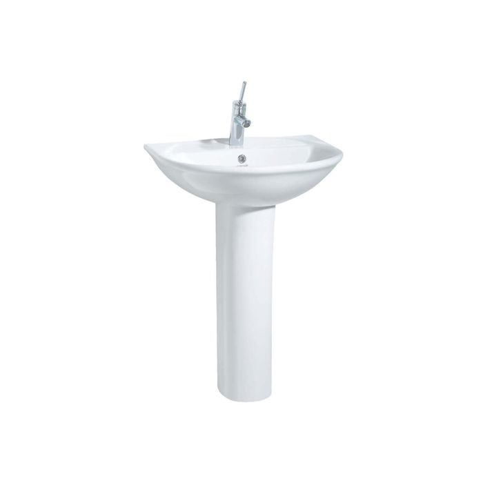 Пьедестал для раковины белый Creavit Selin SL250-00CB00E-0000