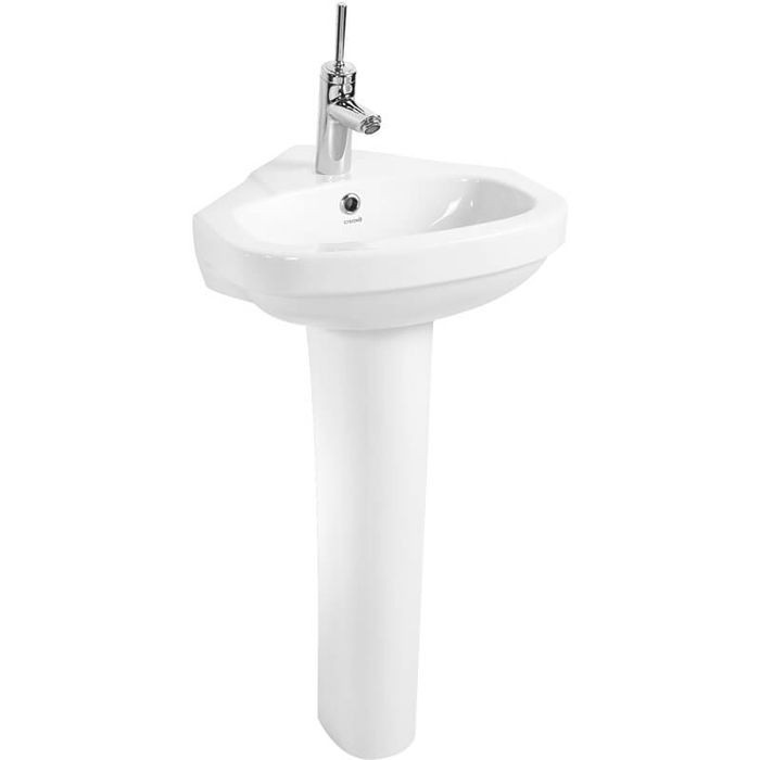 Раковина подвесная белая Creavit Corner VT145-00CB00E-0000