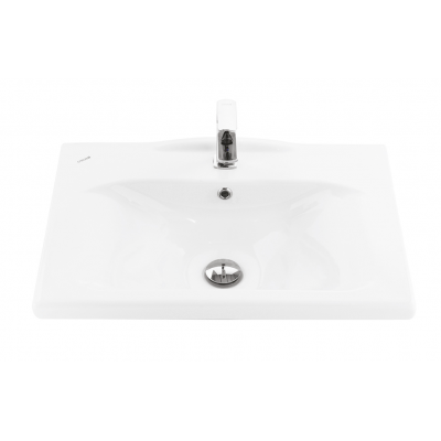Подвесная раковина белая Creavit Luna LN165-00CB00E-0000