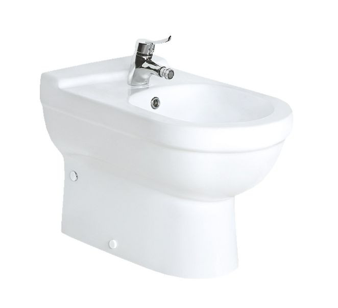 Биде напольное белое Creavit Vitroya VT500-00CB00E-0000