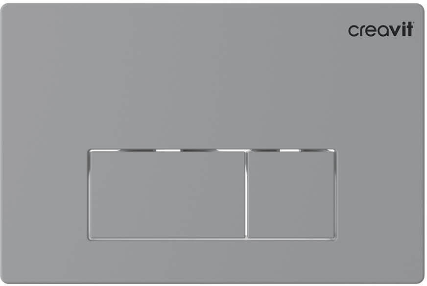Клавиша смыва серая Creavit Arc GP8002.00