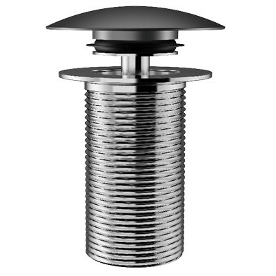 Донный клапан без перелива антрацит Creavit SF030.ANM