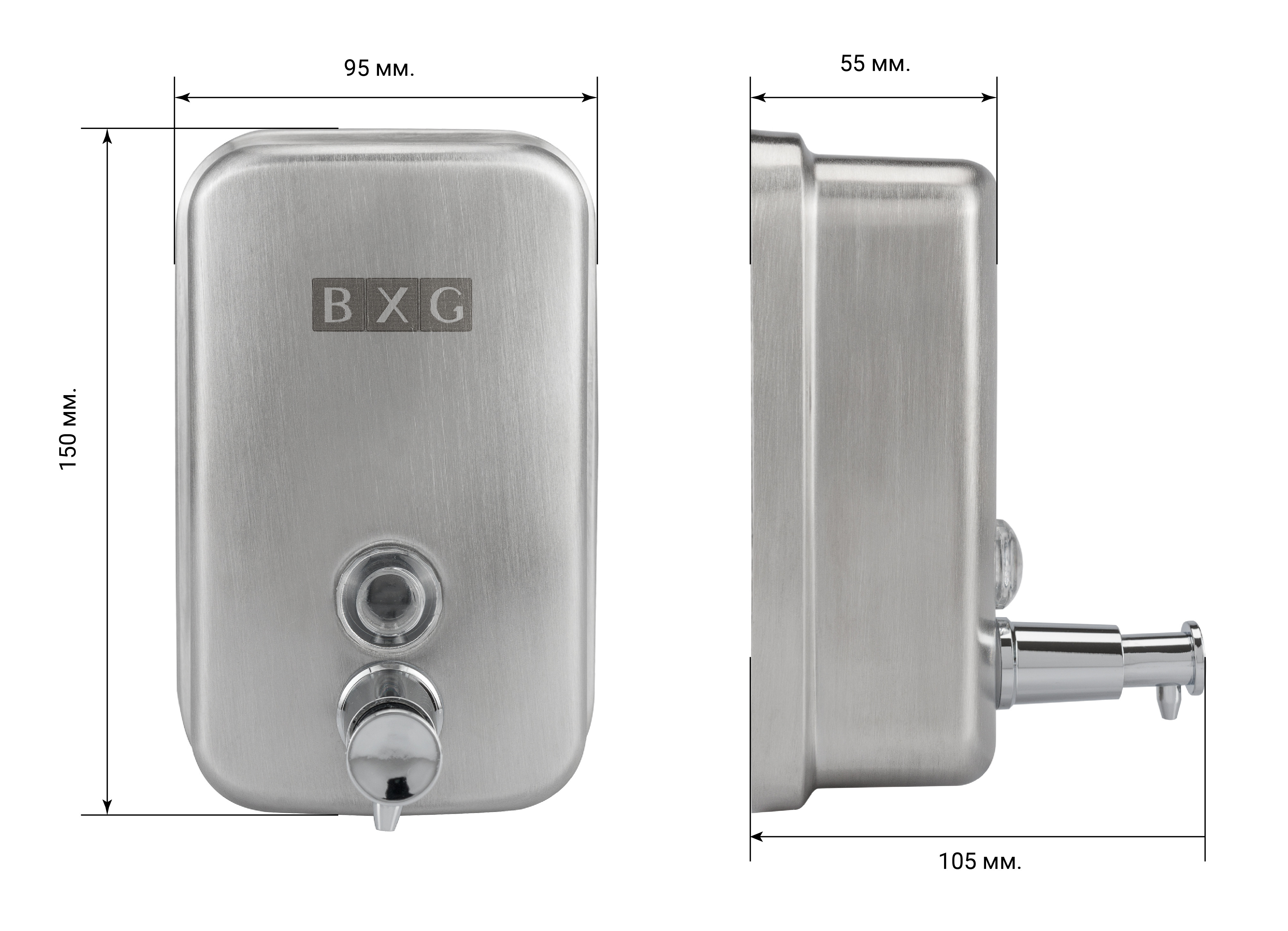 Дозатор жидкого мыла BXG-SD-H1-500M