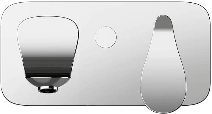 Смеситель для раковины встраиваемый хром Creavit Foglia FG2501