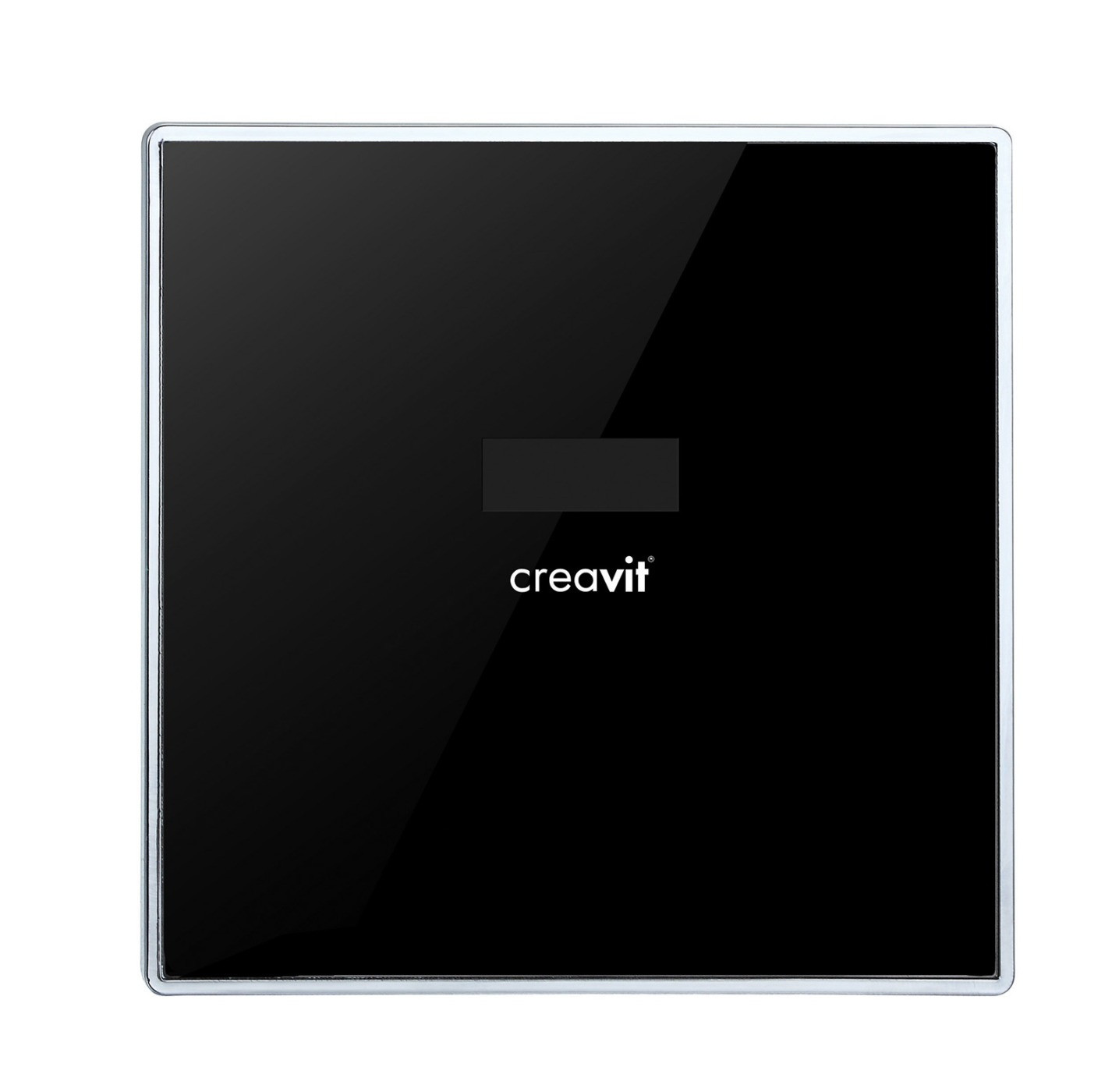Клавиша смыва для писсуара сенсорная черная Creavit ES4810