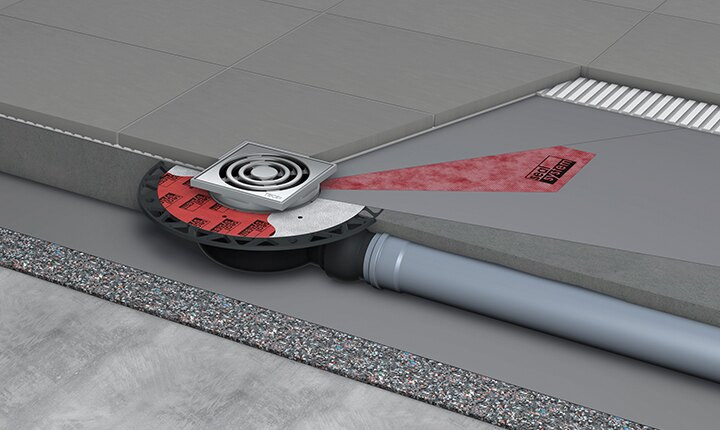 Декоративная решетка TECEdrainpoint S quadratum, 150 мм, в стальной рамке, с монтажным элементом