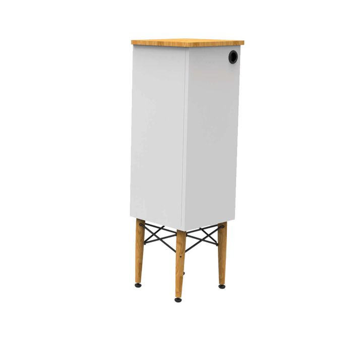 Тумба напольная белая 35см Creavit Legno LG2110.00.KNB
