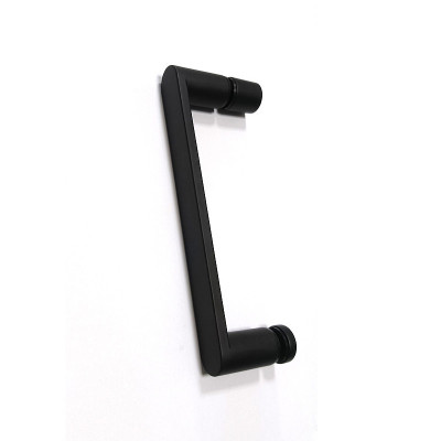 Душевой уголок черный 170х70см Abber Schwarzer Diamant AG30170B-S70B
