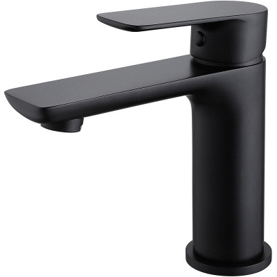 Смеситель для раковины черный Abber Insel AF8010B