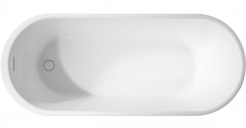 Акриловая ванна белая 150x70см Abber AB9341-1.5