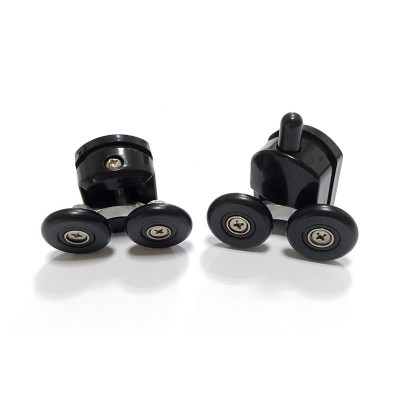 Душевой уголок черный 180х100см ABBER Schwarzer Diamant AG30180BH-S100B
