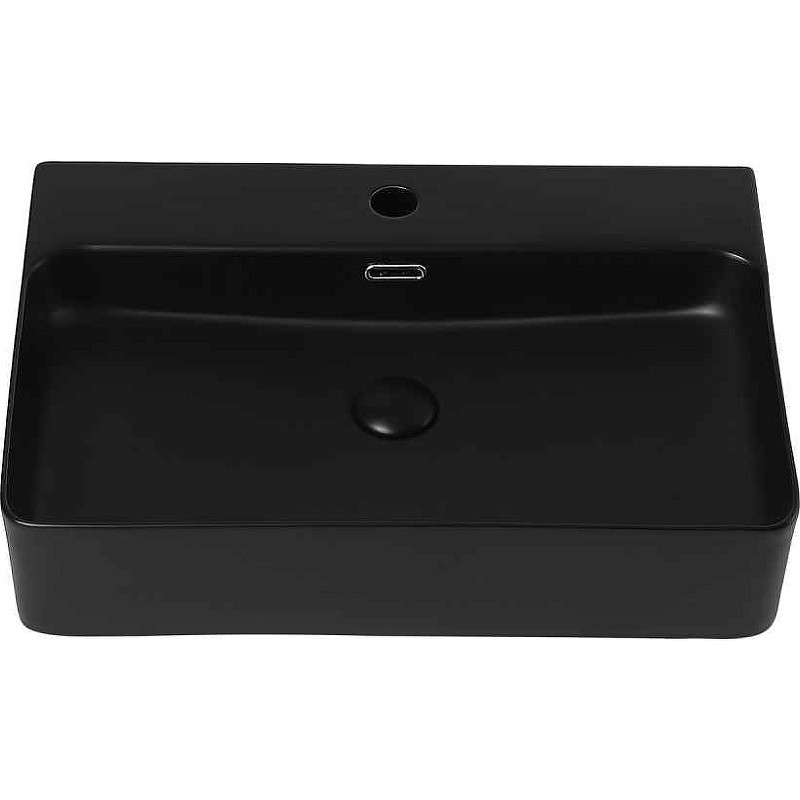 Раковина-чаша черная Abber AC2201MB