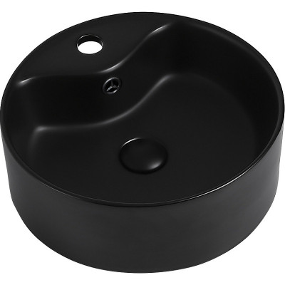 Раковина-чаша черная Abber AC2104MB