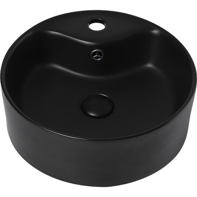 Раковина-чаша черная Abber AC2104MB