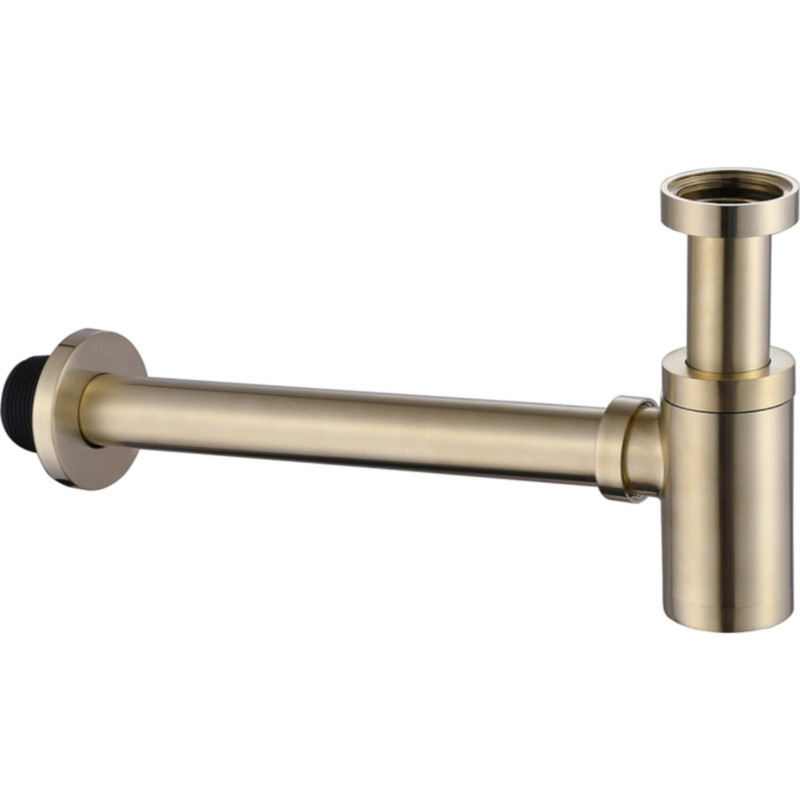 Сифон для раковины золото Abber AF0030G