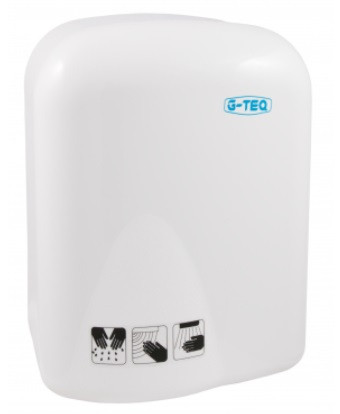 Сушилка для рук G-teq 8826 PW пластик, белый
