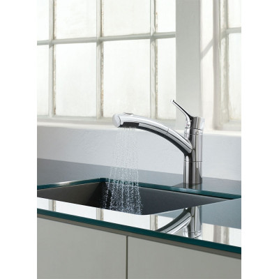 Смеситель для раковины хром Kludi Trendo 335810575