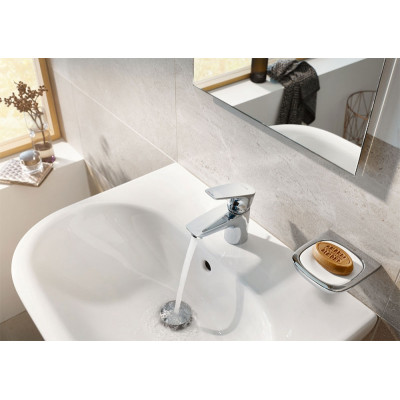 Смеситель для раковины хром Kludi Pure Solid 340280575