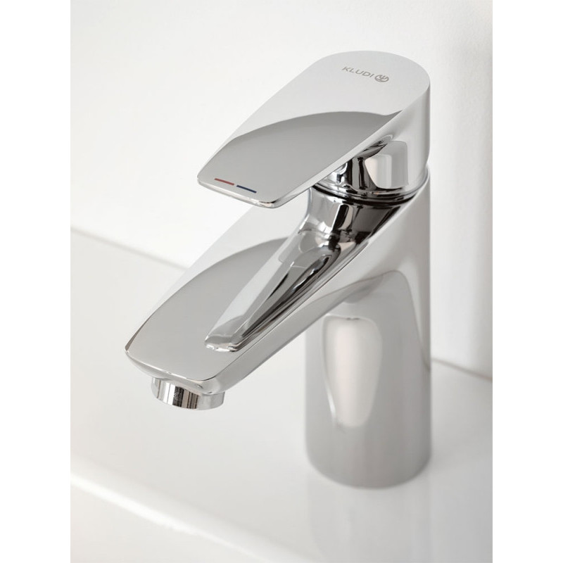Смеситель для раковины хром Kludi Pure Solid 342920575