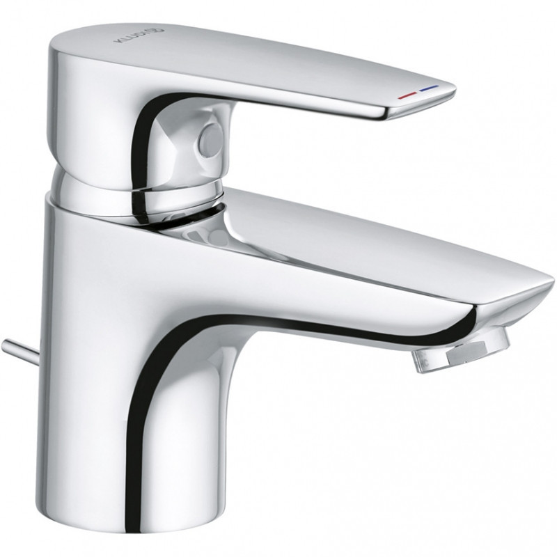 Смеситель для раковины хром Kludi Pure Solid 343850575