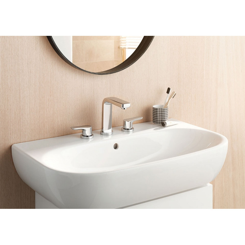 Смеситель для раковины встраиваемый хром Kludi Pure Solid 343940575