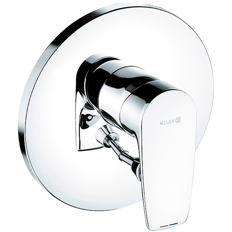 Смеситель для душа встраиваемый хром Kludi Pure Solid 346550575