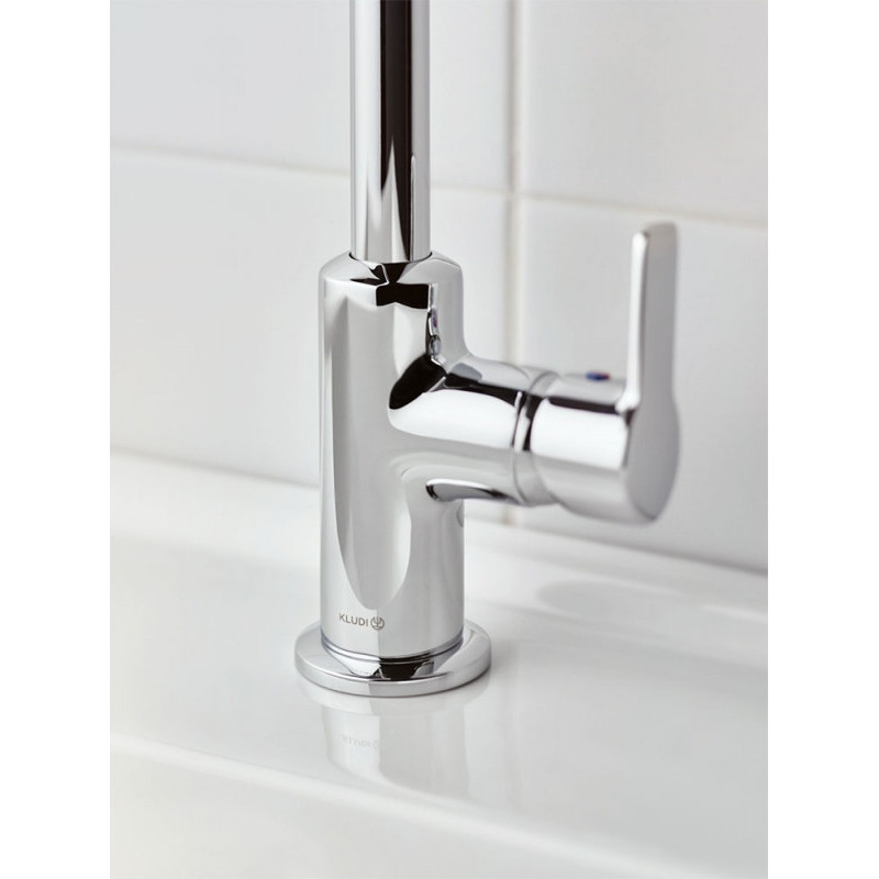 Смеситель для раковины хром Kludi Pure Easy 370240565