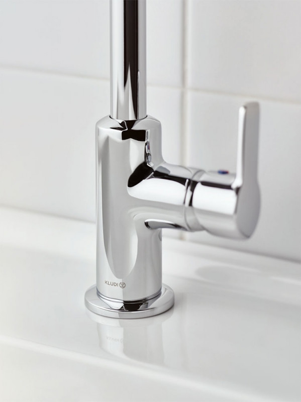 Смеситель для раковины хром Kludi Pure Easy 370240565