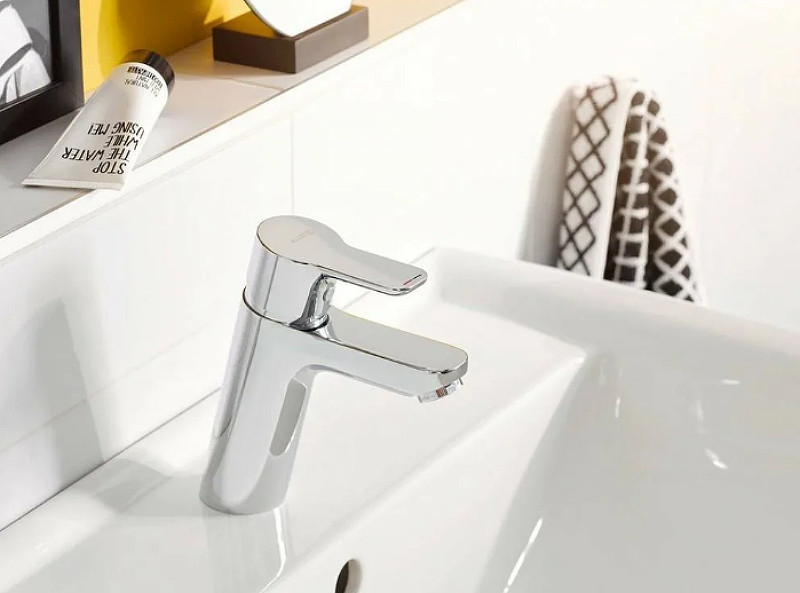 Смеситель для раковины хром Kludi Pure Easy 372750565