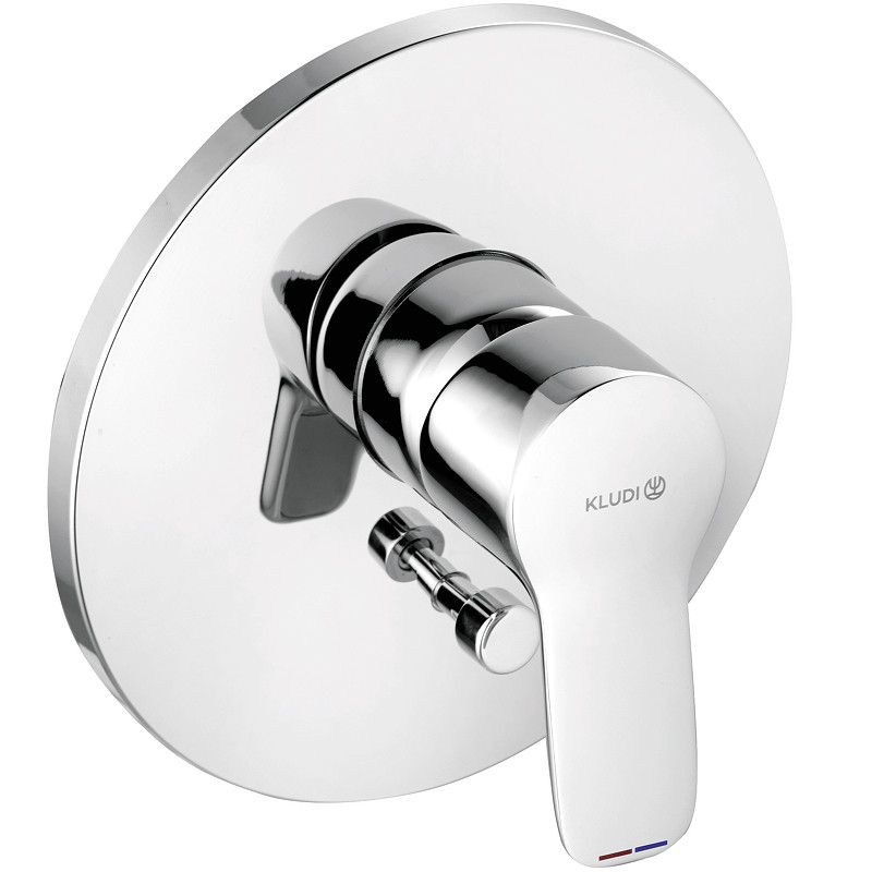 Смеситель для душа встраиваемый хром Kludi Pure Easy 374190565