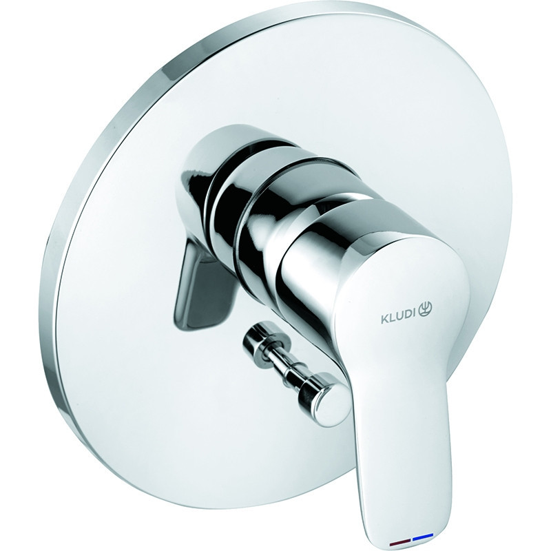 Смеситель для душа встраиваемый хром Kludi Pure Easy 376500565