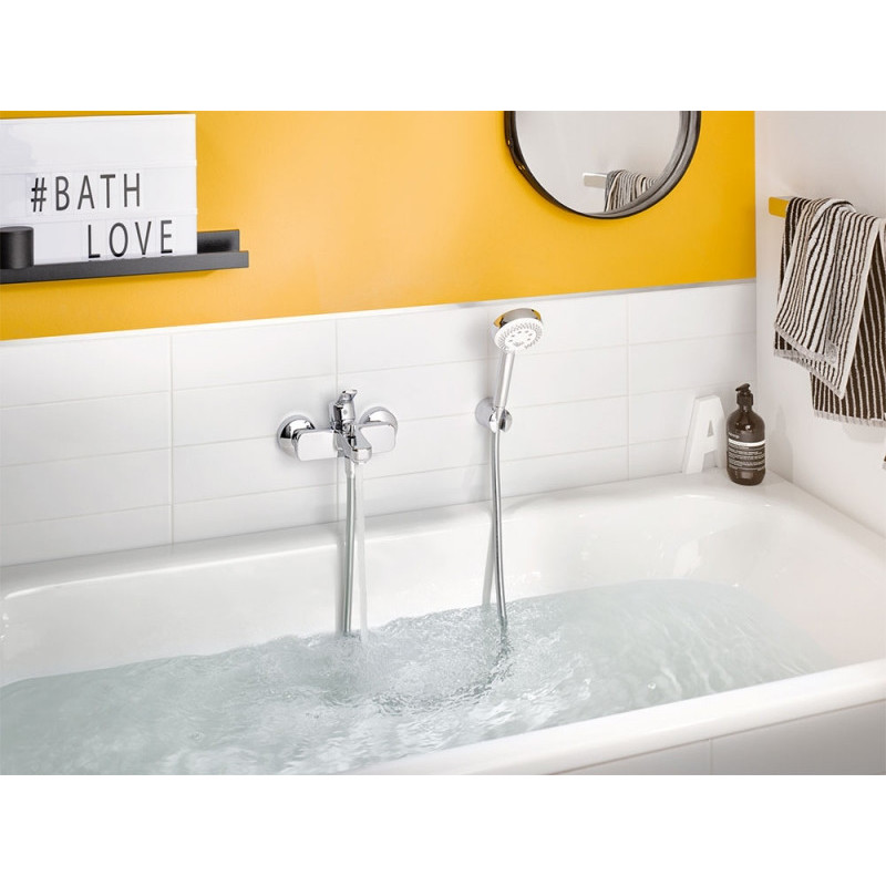 Смеситель для ванны хром Kludi Pure Easy 376810565